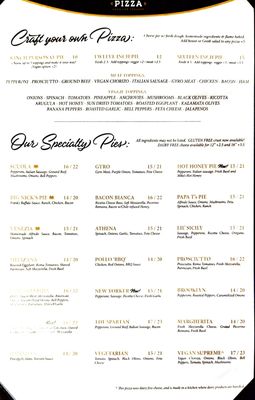 Menu photo 4 Scuola Pizza Gainesville, FL