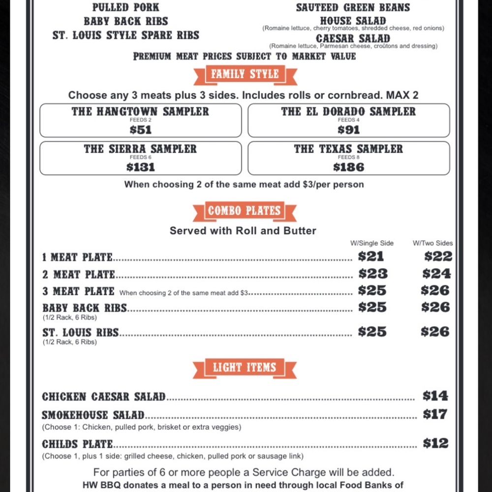 Hog Wild Bar-B-Que - Menu - Barbeque Near Me - Placerville, California Hog Wild Bar-B-Que - Menu - Barbeque Near Me - Placerville, California