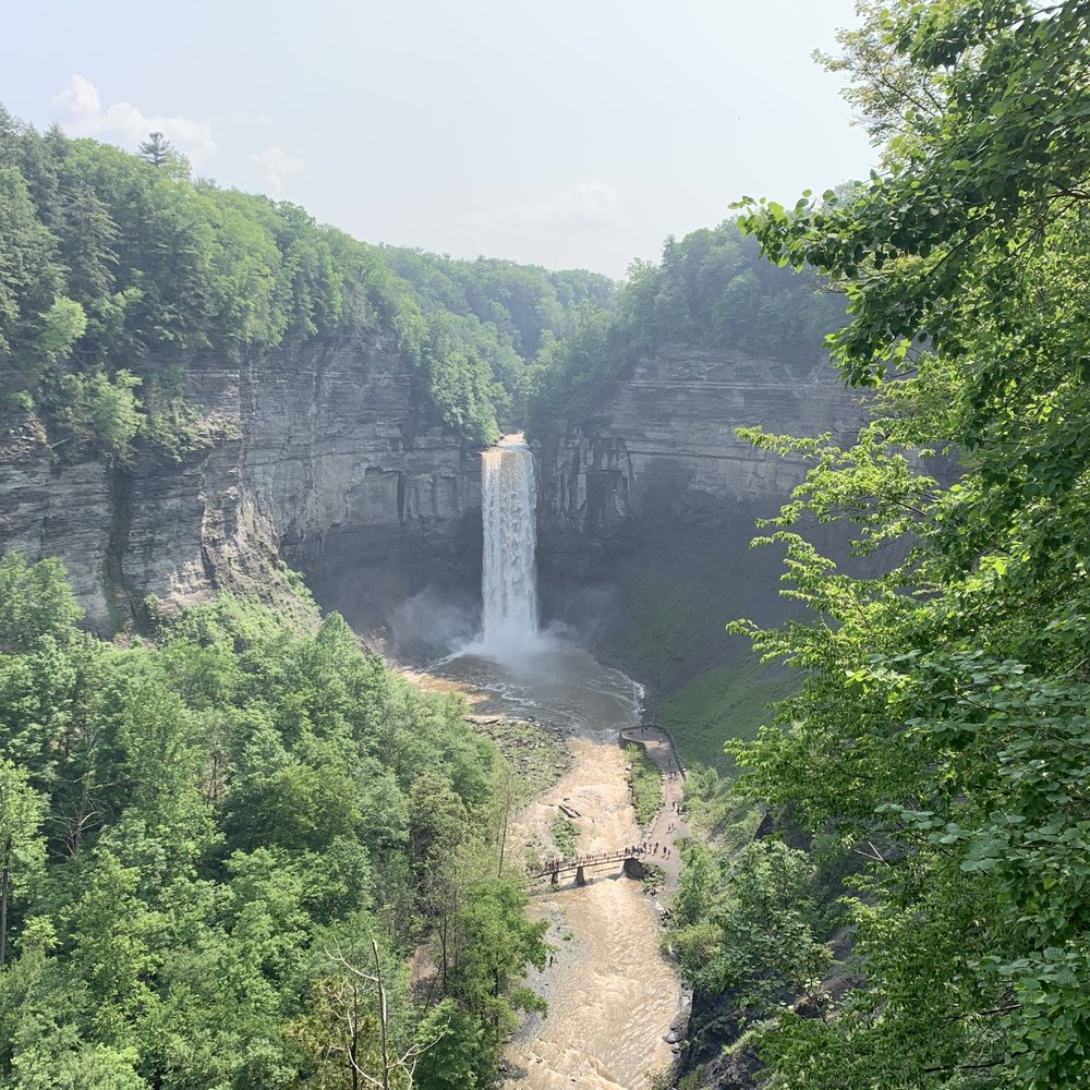 Taughannock Falls State Park - Falls from the overlook - Hiking Near Me - Trumansburg, New York