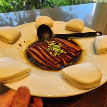 Pings Bistro - Steamed Pork Belly w/ Preserved Veggies (+6 lotus leaf buns) - Chinese Near Me - Cupertino, California Pings Bistro - Steamed Pork Belly w/ Preserved Veggies (+6 lotus leaf buns) - Chinese Near Me - Cupertino, California