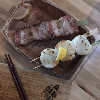 Oak & Coal - Pork belly and scallops - Japanese Near Me - Costa Mesa, California