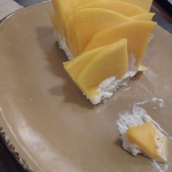 Urban Plates - This was the dessert she brought out. Best mango I've ever had, truly! - New American Near Me - Brea, California