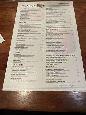 Menu photo 4 Seasons 52 Phoenix, AZ