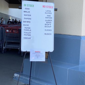 Costco - 1pm on 4/3/20...how things have changed in a week! - Wholesale Stores Near Me - Santa Clara, California Costco - 1pm on 4/3/20...how things have changed in a week! - Wholesale Stores Near Me - Santa Clara, California