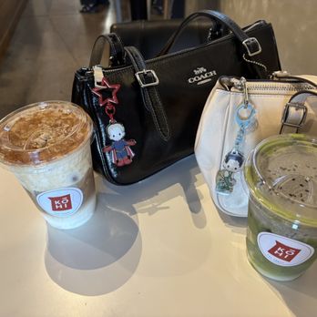 Kohi - Mazapán latte and the Black Sesame latte - Coffee & Tea Near Me - Henderson, Nevada Kohi - Mazapán latte and the Black Sesame latte - Coffee & Tea Near Me - Henderson, Nevada