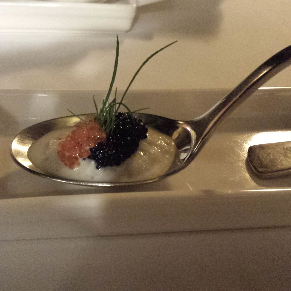 Lemuria - Cold Scallop cream with caviar - Restaurants Near Me - Quezon City, NCR