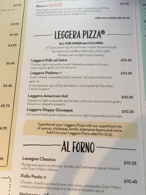 Menu photo 1 Pizza Express Belfast, BFS