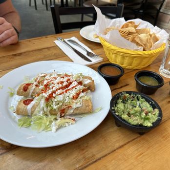 Caadxi Oaxaca - Flautas. Chips and guac. - Mexican Near Me - Snoqualmie, Washington