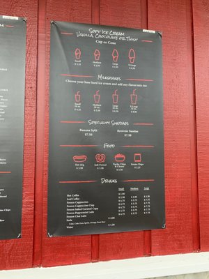 Menu photo 7 Cooper's Barn Cooperstown, NY
