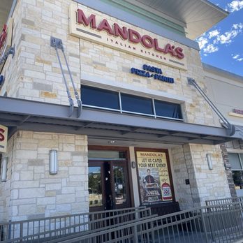 Mandola's Italian - Front entrance - Italian Near Me - Bee Cave, Texas