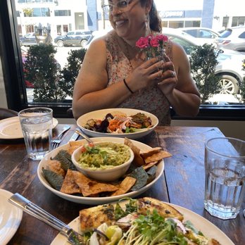 Variable Cafe - Caesar Salad, Guac and chips and Venice Bowl - Vegan Near Me - Los Angeles, California
