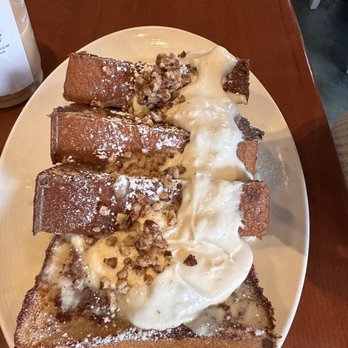 Full Belly - Pecan French toast - delish! - Breakfast & Brunch Near Me - San Antonio, Texas Full Belly - Pecan French toast - delish! - Breakfast & Brunch Near Me - San Antonio, Texas