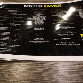 Motto Ramen - Ramen Near Me - Westminster, California Motto Ramen - Ramen Near Me - Westminster, California