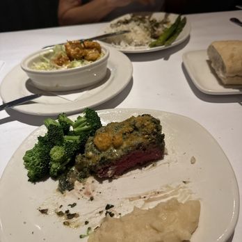 Bonefish Grill - Filet mignon bang, bang, shrimp and butter fish - Seafood Near Me - Vero Beach, Florida