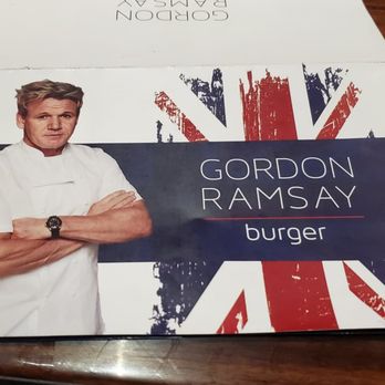 Gordon Ramsay Burger Las Vegas - The menu that was very easy to navigate with the detailed description of each entree - Burgers Near Me - Las Vegas, Nevada Gordon Ramsay Burger Las Vegas - The menu that was very easy to navigate with the detailed description of each entree - Burgers Near Me - Las Vegas, Nevada