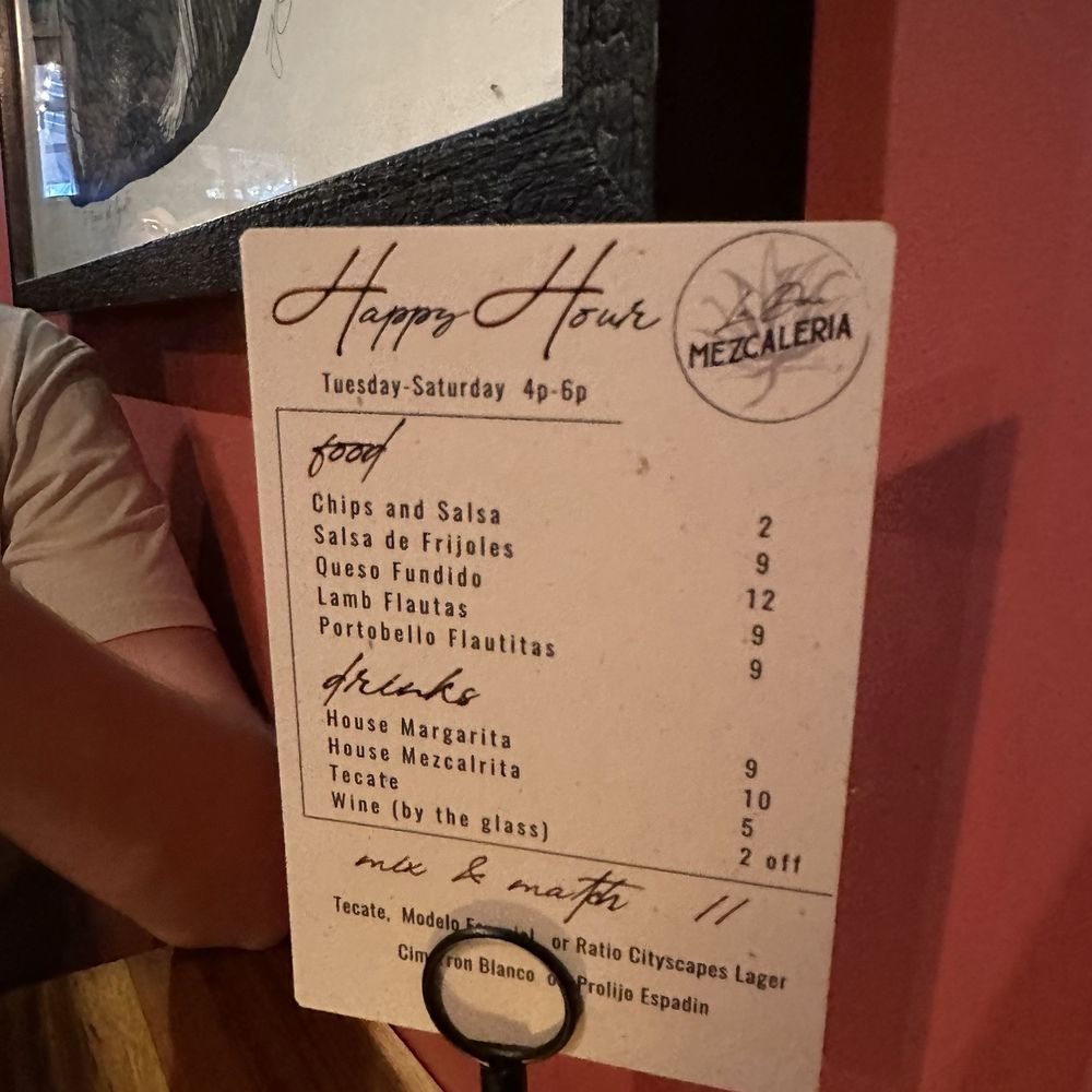 La Doña Mezcaleria - Happy Hour menu - Mexican Near Me - Denver, Colorado La Doña Mezcaleria - Happy Hour menu - Mexican Near Me - Denver, Colorado