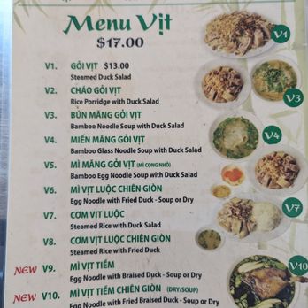 Quan Vit Vit Vit - Menu - Vietnamese Near Me - Westminster, California Quan Vit Vit Vit - Menu - Vietnamese Near Me - Westminster, California