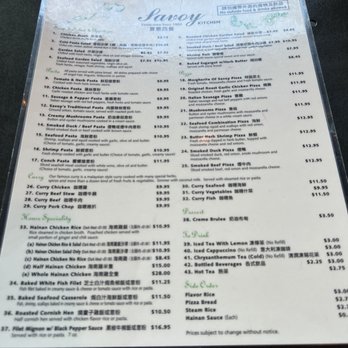 Savoy Kitchen - Menu - Asian Fusion Near Me - Alhambra, California Savoy Kitchen - Menu - Asian Fusion Near Me - Alhambra, California
