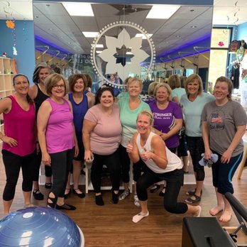 Club Pilates - Another hard working group! - Pilates Near Me - Denton, Texas
