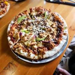 Rocky Mountain Flatbread Co - BBQ chicken