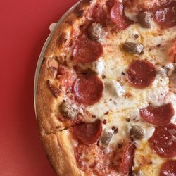 The Pizza Barn - 12" pizza with pepperoni and sausage