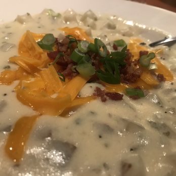 Charleston's - Loaded potato soup, delicious and filling especially with the soup/salad combo. - American Near Me - Carmel, Indiana Charleston's - Loaded potato soup, delicious and filling especially with the soup/salad combo. - American Near Me - Carmel, Indiana