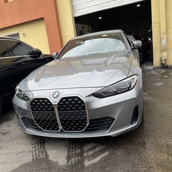 Flex Autobody - 2024 BMW 4 series in for rear bumper repair - Auto Repair Near Me - North Miami Beach, Florida Flex Autobody - 2024 BMW 4 series in for rear bumper repair - Auto Repair Near Me - North Miami Beach, Florida