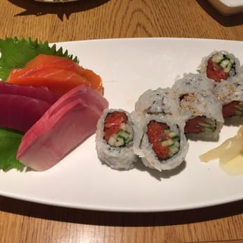 Oto Sushi - Sashimi and Spicy Tuna Roll (lunch) - Japanese Near Me - Redmond, Washington