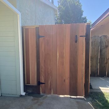 M A Fences - Replaced the old gate - Fences & Gates Near Me