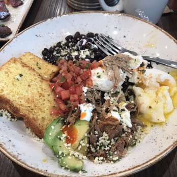 First Watch - Cornbread carnitas bowl - Breakfast & Brunch Near Me - Hollywood, Florida First Watch - Cornbread carnitas bowl - Breakfast & Brunch Near Me - Hollywood, Florida