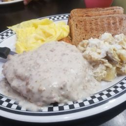 Country Fried Chicken & Eggs