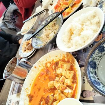 Noodle Art - Mapo tofu, noodles and tomato egg, extra rice - Noodles Near Me - Monterey Park, California Noodle Art - Mapo tofu, noodles and tomato egg, extra rice - Noodles Near Me - Monterey Park, California