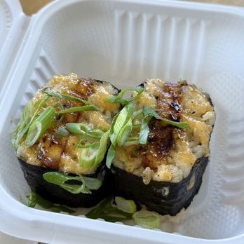Shootz - 2 Pc Spam Brulee Musubi - Hawaiian Near Me - Ontario, California Shootz - 2 Pc Spam Brulee Musubi - Hawaiian Near Me - Ontario, California
