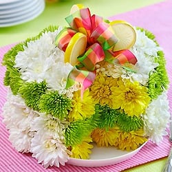The Wild Orchid - Fresh Flower Cake