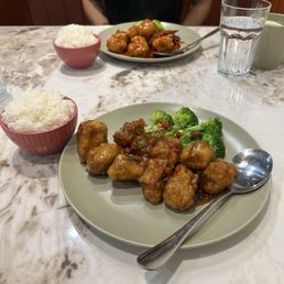 Crispy Fried Tofu & General Tso Tofu