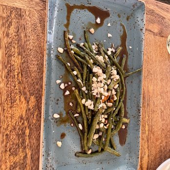 The Beach House - Szechuan Stir-Fry Green Beans with Mac Nuts - Asian Fusion Near Me - Koloa, Hawaii The Beach House - Szechuan Stir-Fry Green Beans with Mac Nuts - Asian Fusion Near Me - Koloa, Hawaii