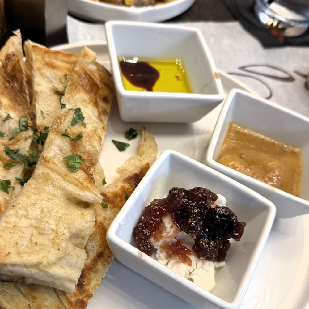 The Industry - Bread & Spread App.  The garlic confit was AMAZING! - Cocktail Bars Near Me - Akron, Ohio