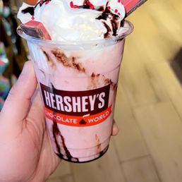 Strawberry chocolate shake! Strawberry chocolate shake!