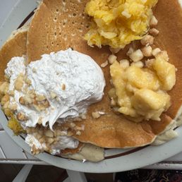 Combo Mac nut pancakes Combo Mac nut pancakes