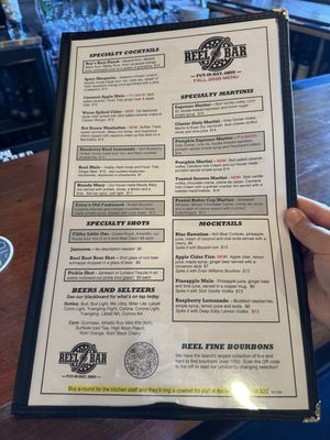 Menu photo 1 Reel Bar Put-in-Bay, OH Menu photo 1 Reel Bar Put-in-Bay, OH