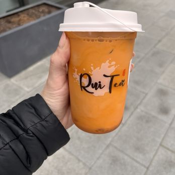 Rui Tea - Thai tea - Bubble Tea Near Me - Jersey City, New Jersey