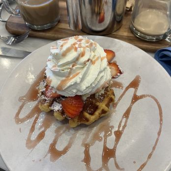 Waffle Stop - STRAWBERRY CHEESECAKE WAFFLE - Breakfast & Brunch Near Me - Silverdale, Washington Waffle Stop - STRAWBERRY CHEESECAKE WAFFLE - Breakfast & Brunch Near Me - Silverdale, Washington