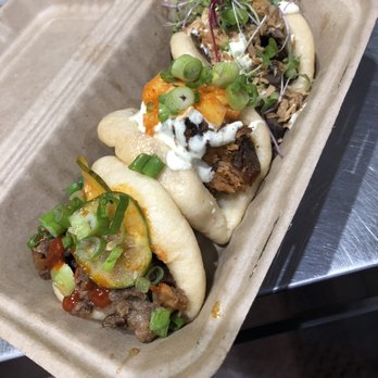 Bun'd Up - Trio- Pork Belly, Mushroom Medley, Korean BBQ Beef - Asian Fusion Near Me - Washington, DC, District of Columbia Bun'd Up - Trio- Pork Belly, Mushroom Medley, Korean BBQ Beef - Asian Fusion Near Me - Washington, DC, District of Columbia