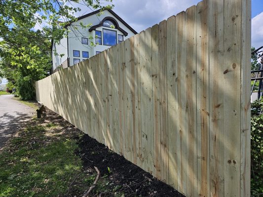 Fence Installation - Mundelein, IL - we worked on these wooden fences to give you the privacy of your dreams !!! Fence Installation - Mundelein, IL - we worked on these wooden fences to give you the privacy of your dreams !!!