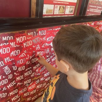 MOD Pizza - Sticker wall - Fast Food Near Me - Woodland, California MOD Pizza - Sticker wall - Fast Food Near Me - Woodland, California