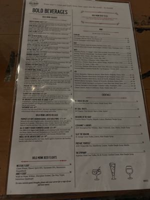 Menu photo 4 Bold Monk Brewing Atlanta, GA