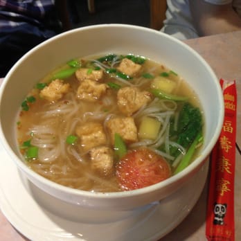 Noodle Street - Sweet Lime Noodle Soup with Tofu - Thai Near Me - Boston, Massachusetts Noodle Street - Sweet Lime Noodle Soup with Tofu - Thai Near Me - Boston, Massachusetts
