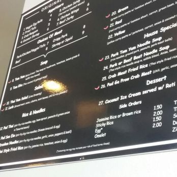 D E Thai Kitchen - Downtown - The menu - Thai Near Me - Las Vegas, Nevada