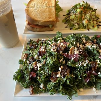 Milk & Honey - Kale salad and turkey BLT - Coffee & Tea Near Me - Lima, New York Milk & Honey - Kale salad and turkey BLT - Coffee & Tea Near Me - Lima, New York