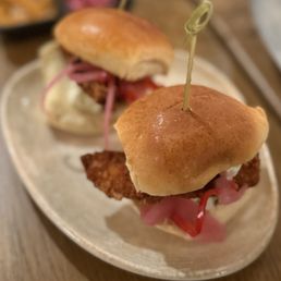 Fried Chicken Sliders